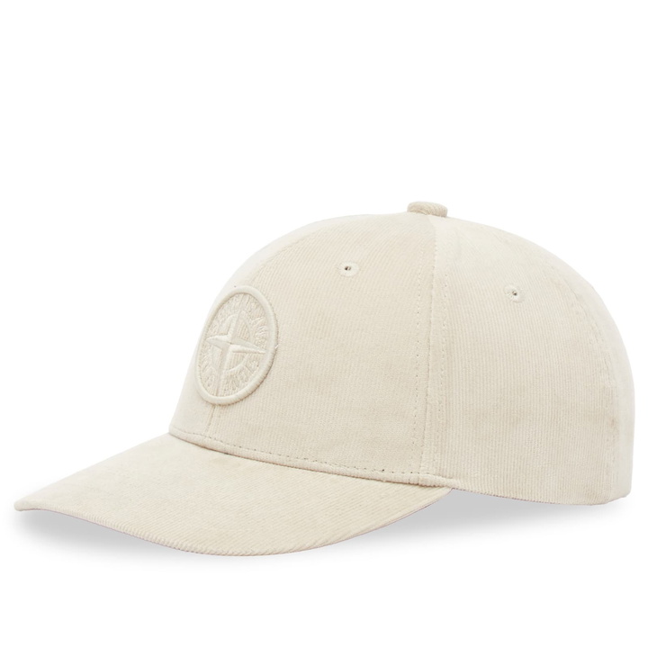 Photo: Stone Island Men's Micro Corduroy Cap in Desert 