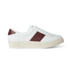 TOM FORD - Bannister Leather Sneakers - White