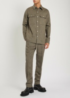 Rick Owens Slim-leg Wool Sweatpants Black