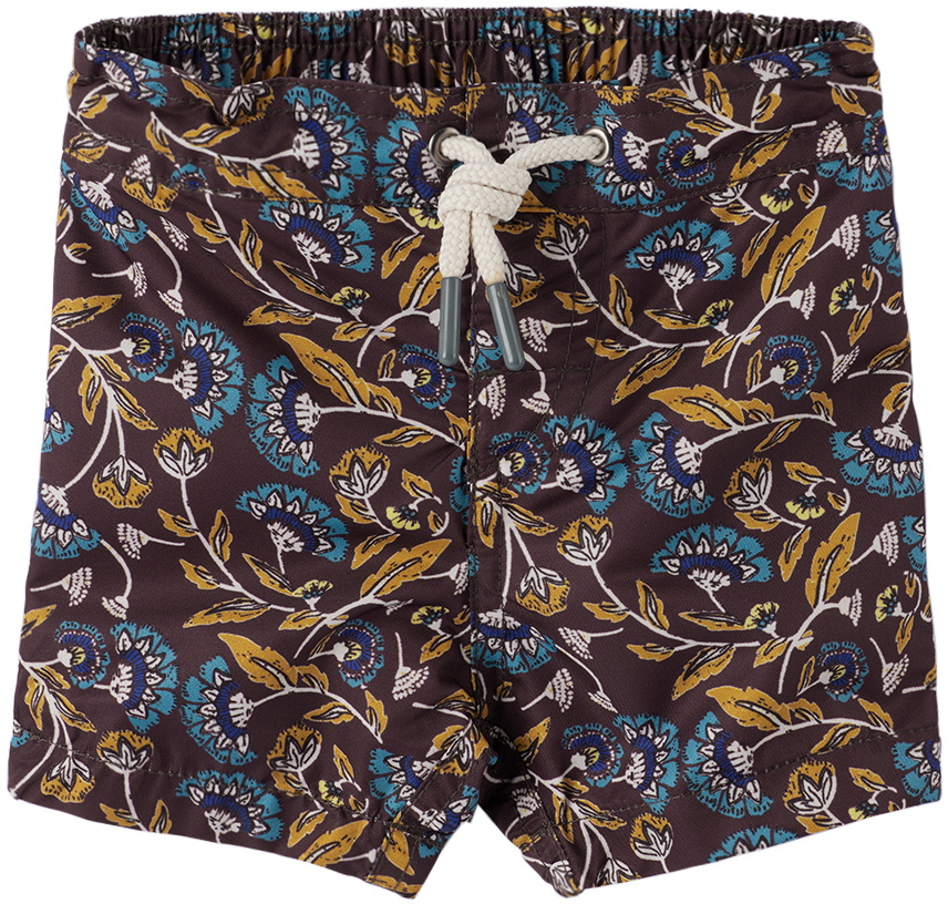 Bonpoint Baby Brown Niagara Swim Shorts