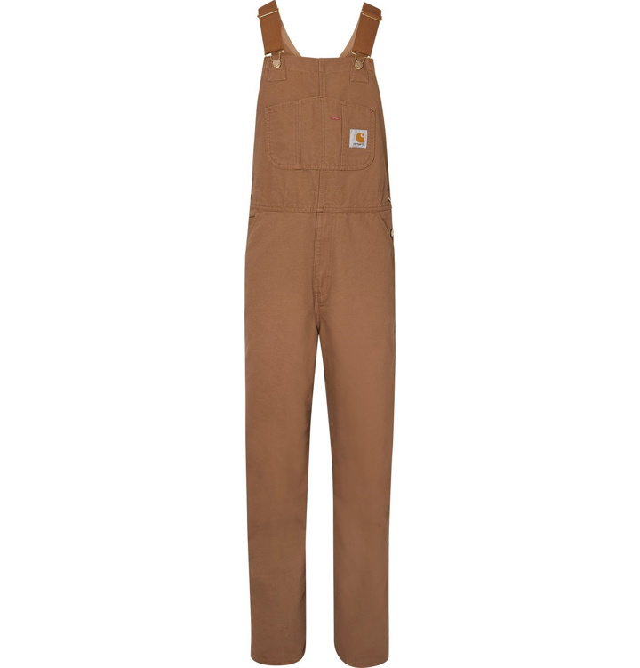 Photo: Carhartt WIP - Organic Cotton-Canvas Overalls - Brown