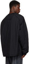 Juun.J Black Padded Sweatshirt