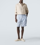 Brunello Cucinelli Linen and wool Bermuda shorts