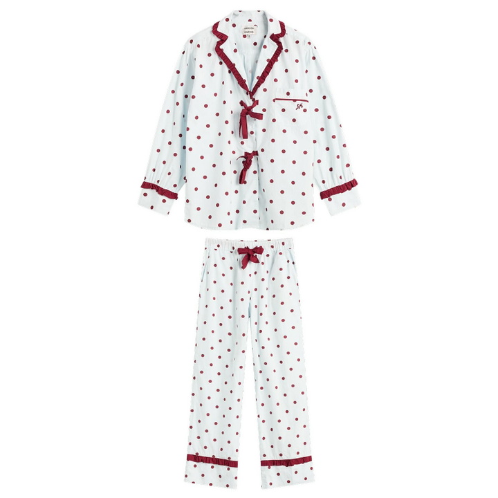 Photo: Damson Madder Women's Antonella PJ Set in Polka Dot