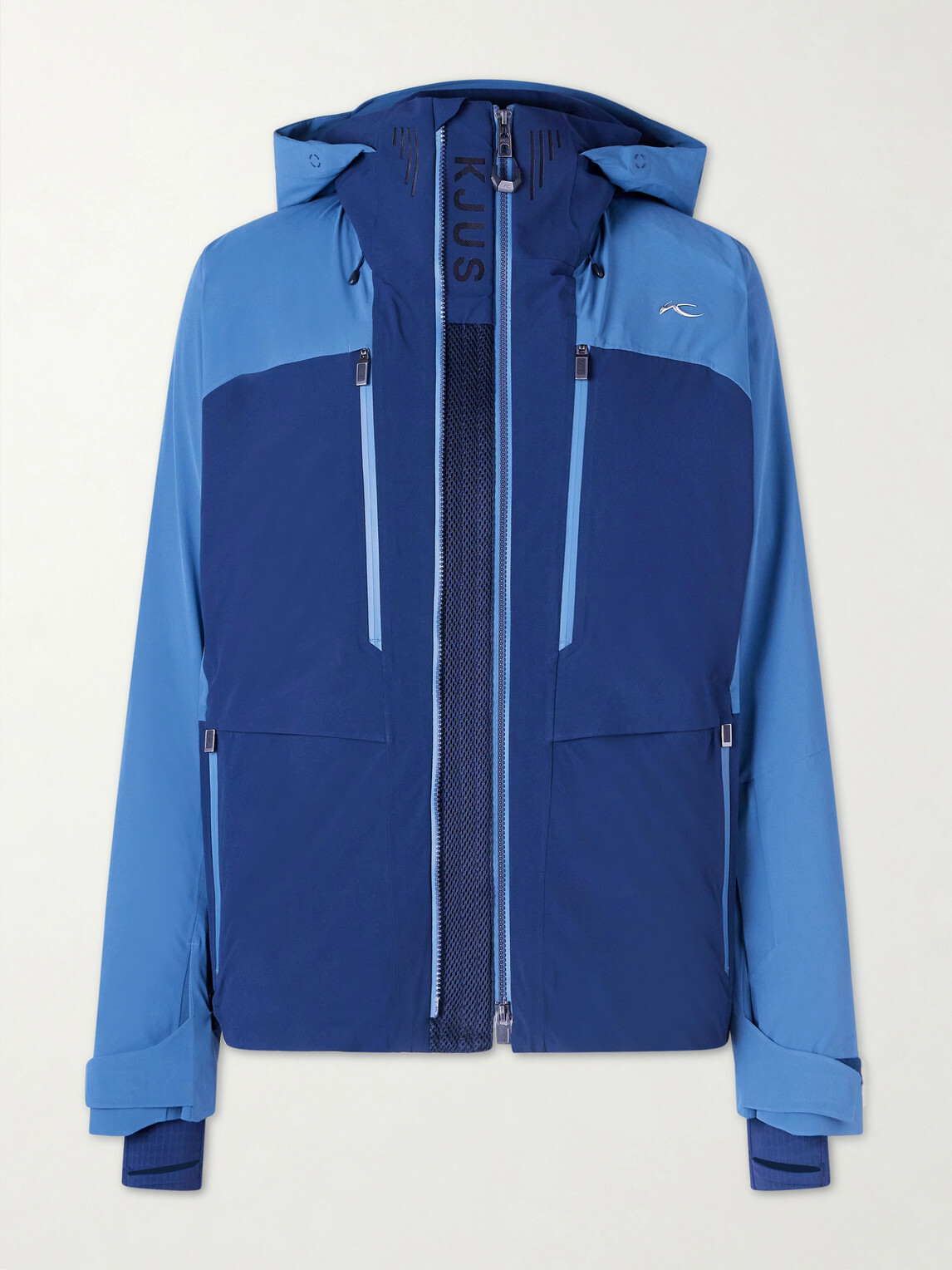 Kjus - Lasse Airflow Padded Down Hooded Ski Jacket - Blue