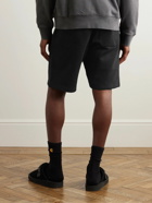 Carhartt WIP - Chase Straight-Leg Logo-Embroidered Cotton-Blend Jersey Shorts - Black