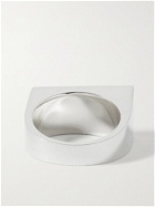 M.COHEN - Stackio Sterling Silver and 18-Karat Gold Ring - Silver