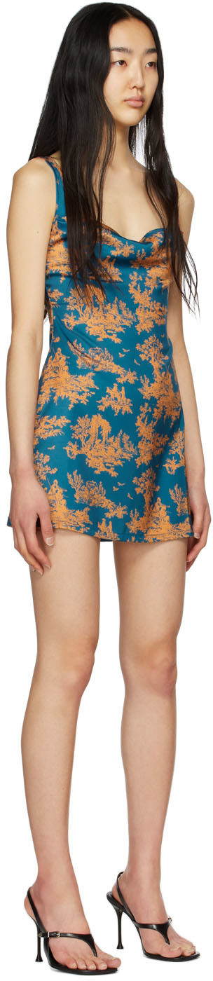 miaou mini dress Miaou Natalia Halterneck Mini Dress - Fable Print