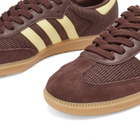 Adidas Samba OG W in Shadow Brown/Powder Yellow