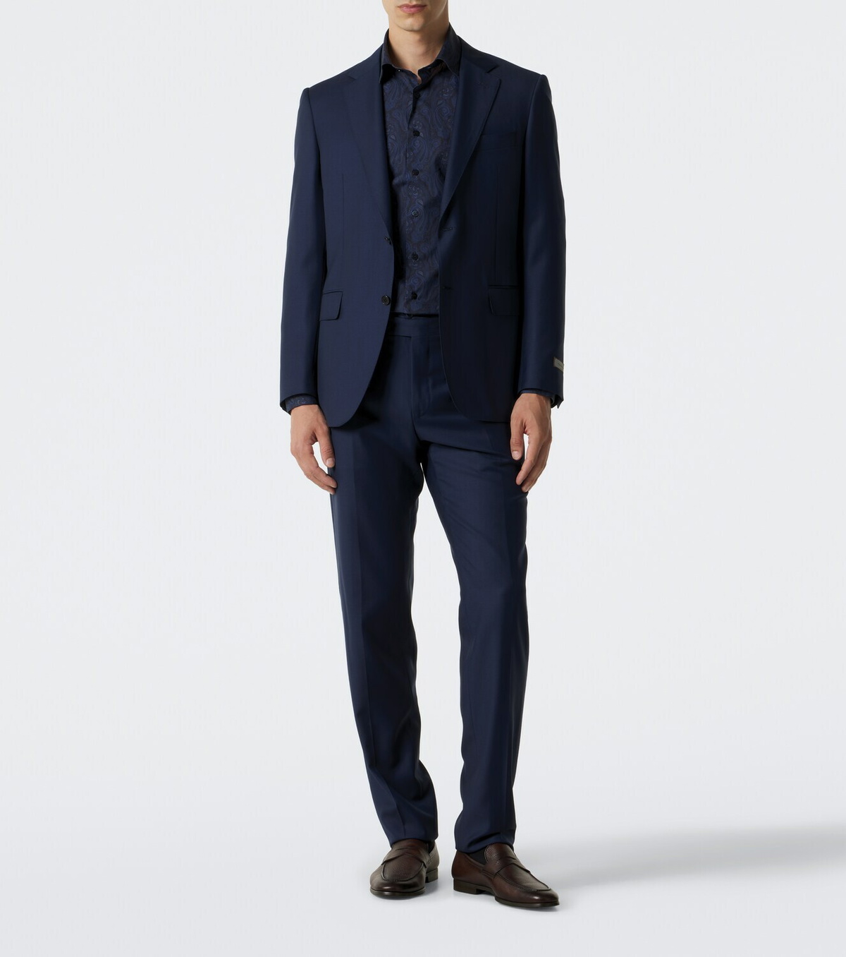 Etro Paisley cotton-blend poplin shirt