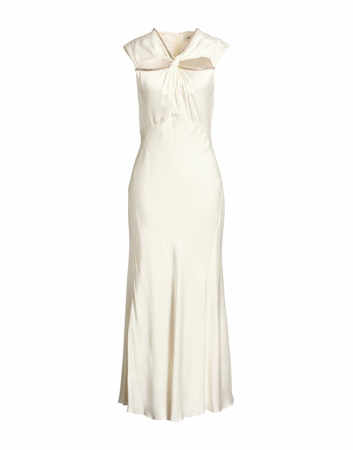 Sandro Womens Maxi dress in Off white
