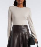 Jardin des Orangers Wool and cashmere bodysuit
