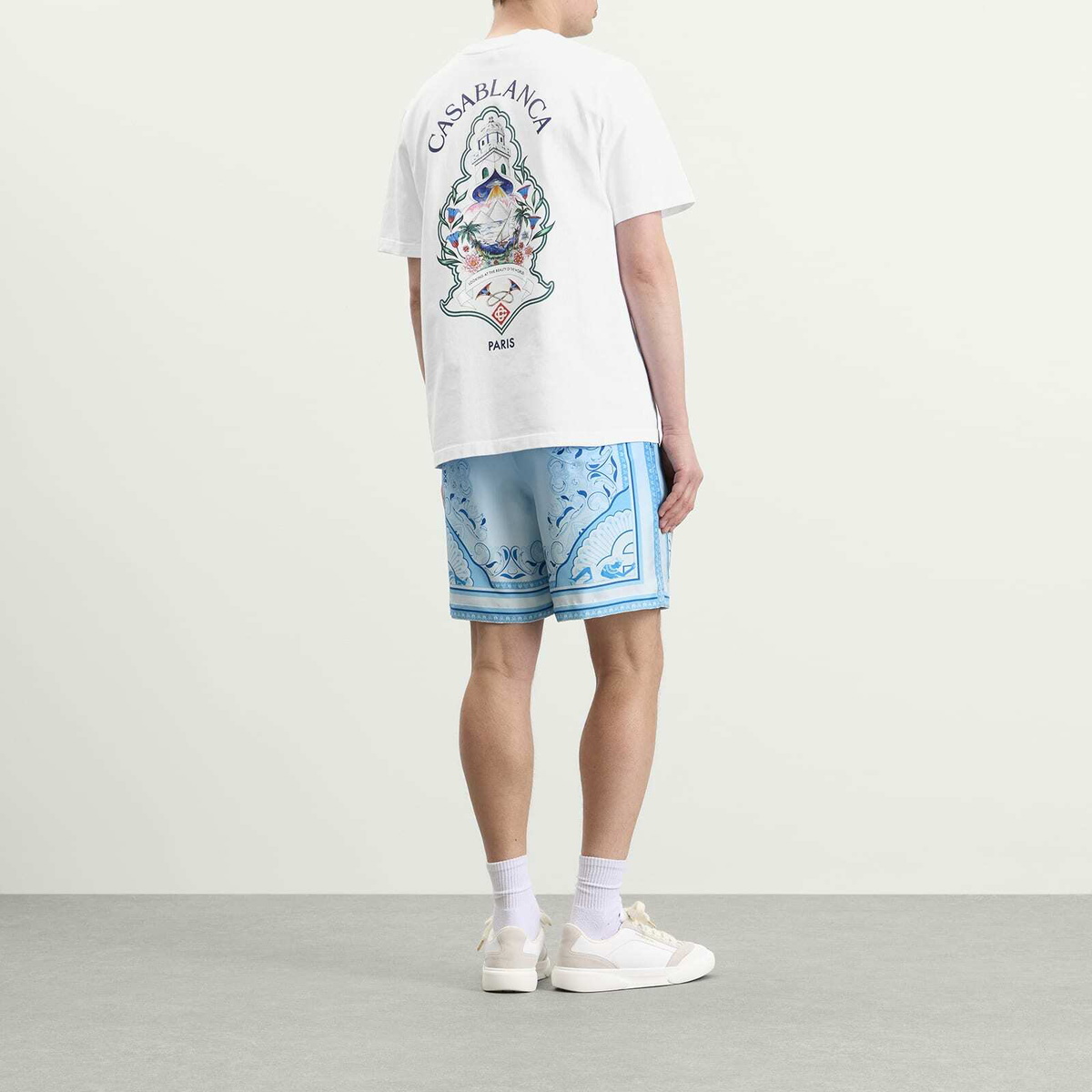 Casablanca Men's Hotel T-Shirt in White