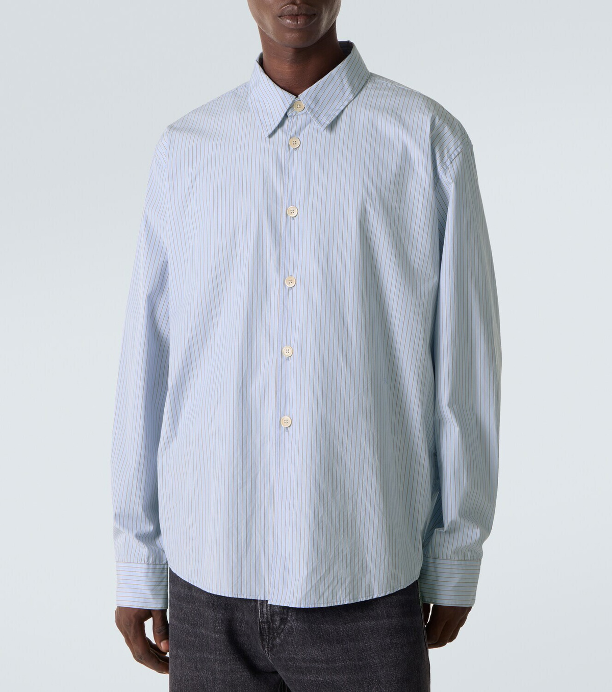 Our Legacy Beyond striped cotton poplin shirt Our Legacy
