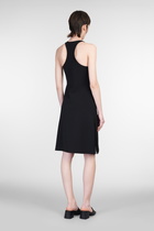 Courrèges Dress Woman In Black Polyester
