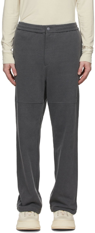 Photo: Solid Homme Grey French Terry Lounge Pants