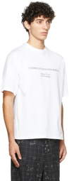 Undercover White Blindfold T-Shirt