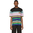 Prada Multicolor Stripe T-Shirt