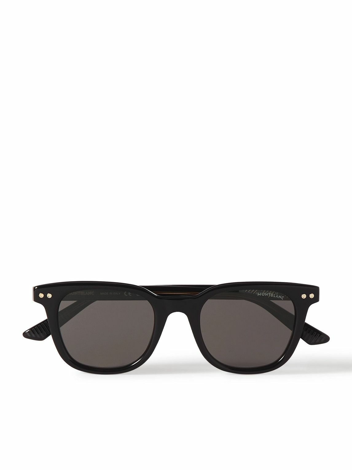 MONTBLANC EYEWEAR - Snowcap D-Frame Acetate Sunglasses