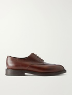 J.M. Weston - Half Hunt Leather Derby Shoes - Brown