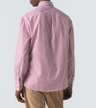 Brunello Cucinelli Striped cotton poplin shirt