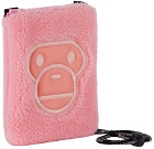 BAPE Pink Baby Milo Phone Bag