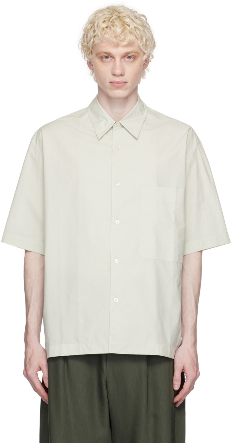 Studio Nicholson Off-White Pete Shirt Studio Nicholson