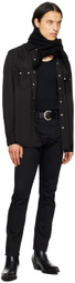 The Letters Black Tapered Jeans