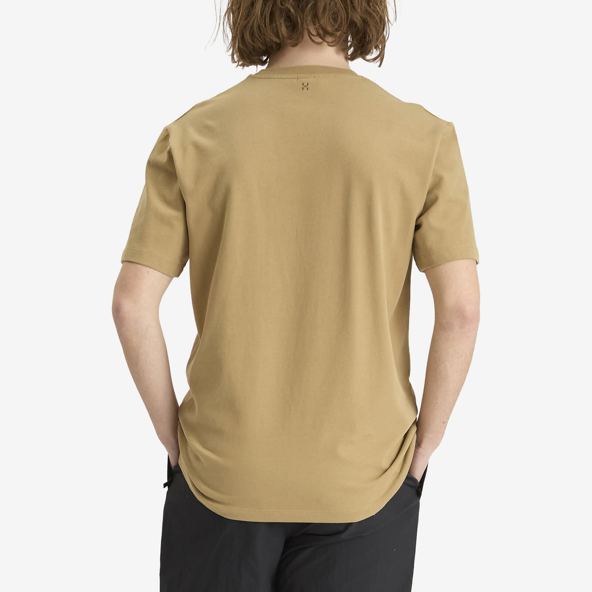 Haglöfs Men's Logo T-Shirt in Oak Brown