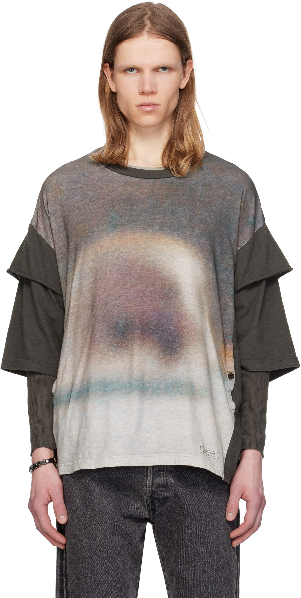 Undercover Gray 'Dancing Dead Queen' T-Shirt Undercover