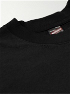 Central Bookings Intl™️ - Cotton-Jersey T-Shirt - Black