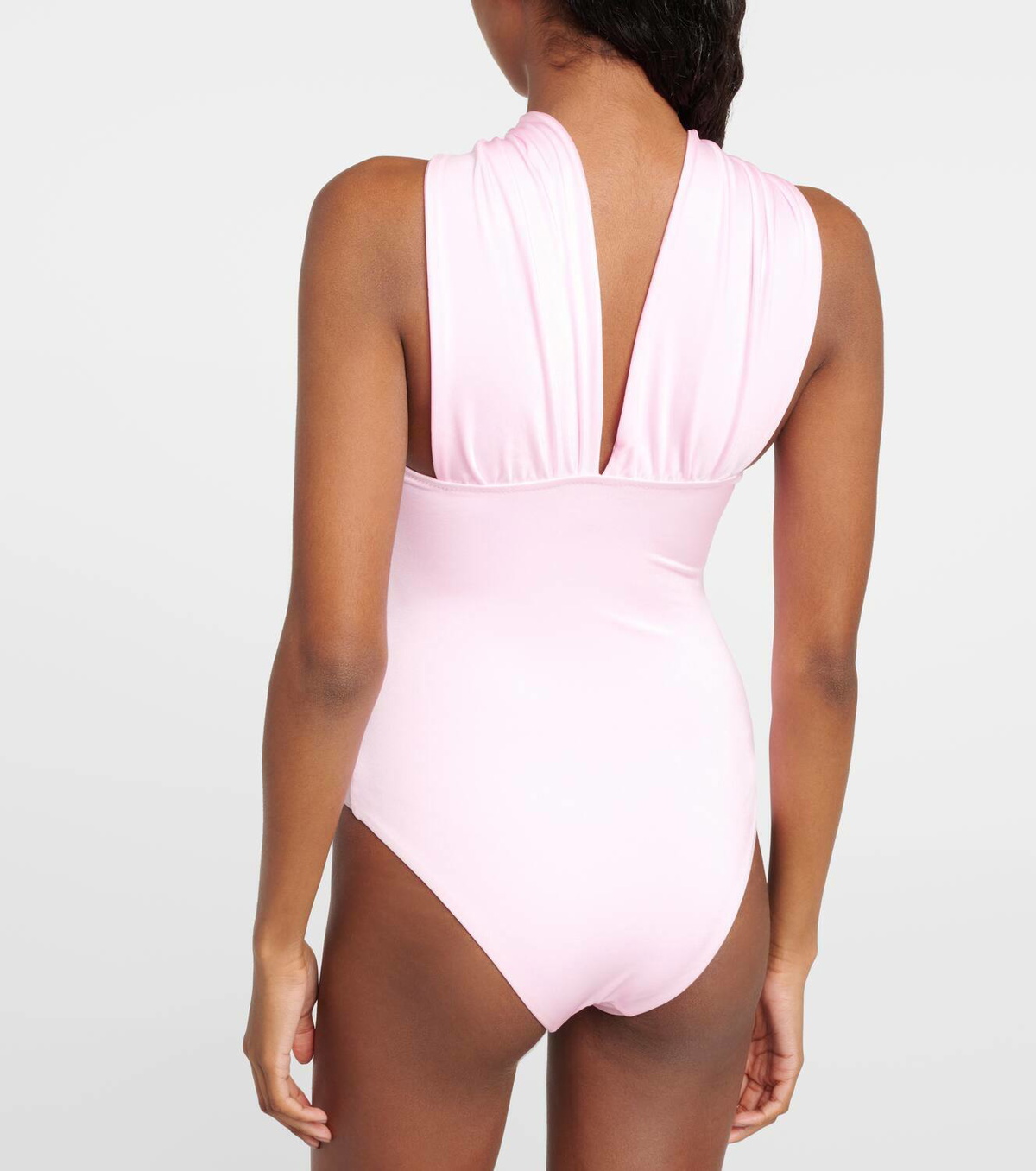 Giambattista Valli Cutout halterneck swimsuit