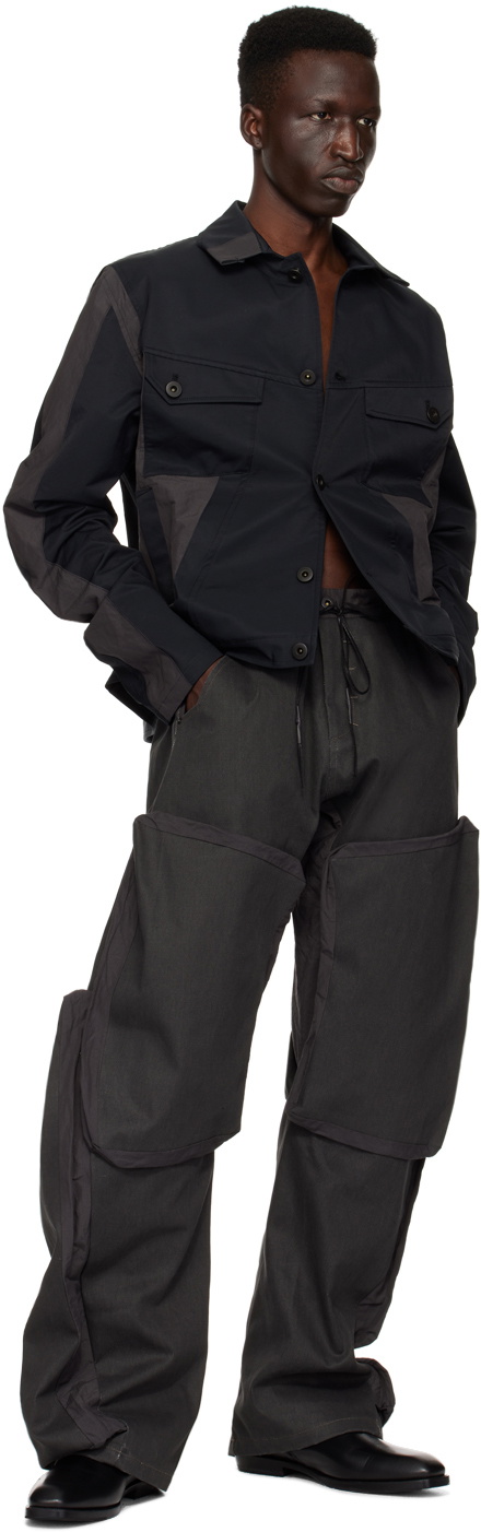 CARNET-ARCHIVE Black Ruined Jacket