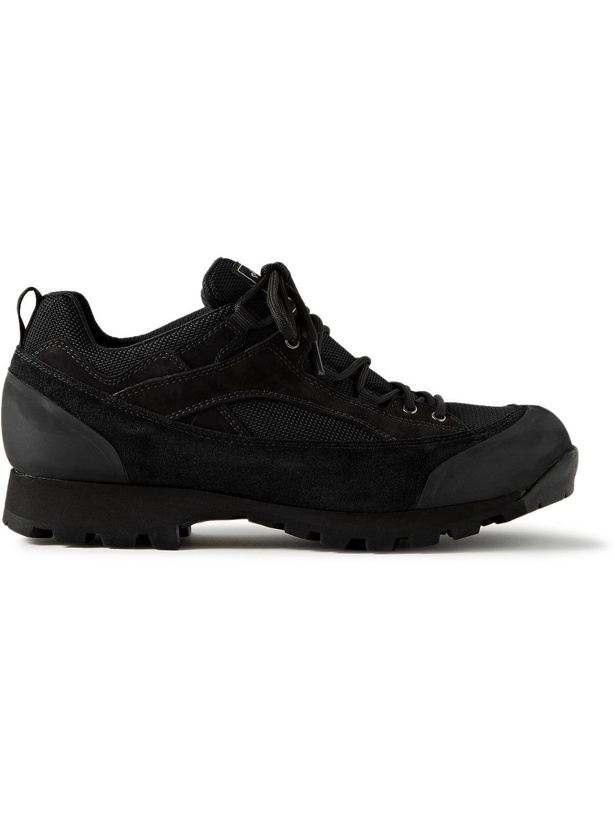 Photo: Diemme - Grappa Suede and Mesh Sneakers - Black