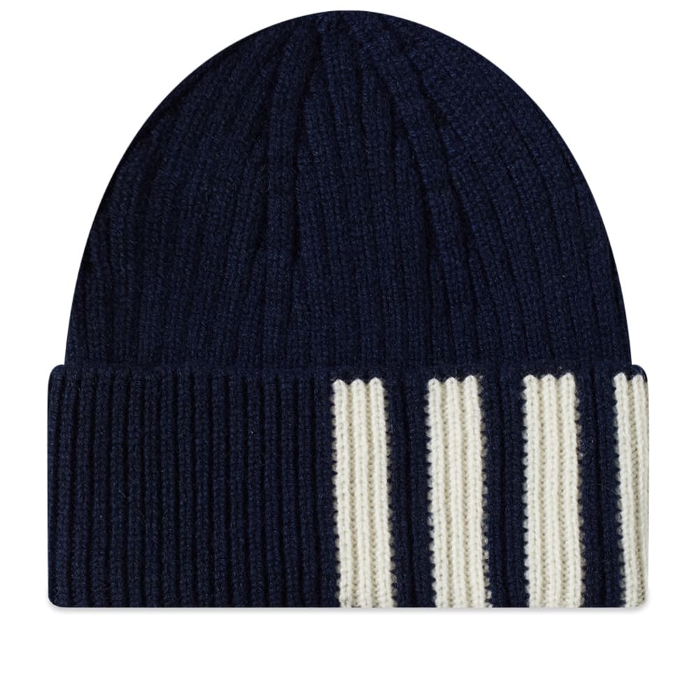 Thom Browne Gray 4-Bar Beanie Thom Browne