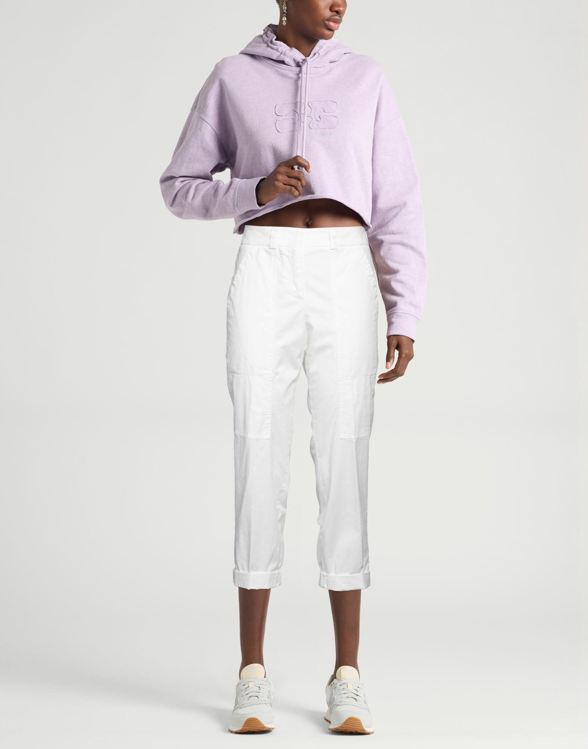 Peserico Womens Pants Ivory