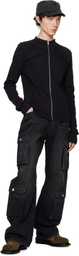 MISBHV Black Rib Zipped Longsleeve Jacket