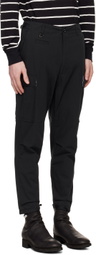 the Shepherd UNDERCOVER Black Cinch Tab Cargo Pants