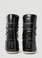 Vinyl Icon Snow Boots in Black