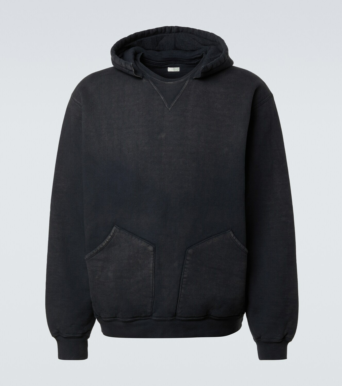 A.Presse Vintage cotton jersey hoodie