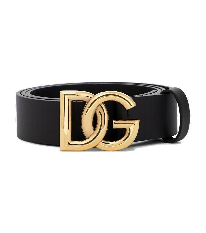Photo: Dolce&Gabbana - DG leather belt