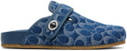 Coach 1941 Blue Blake Clogs