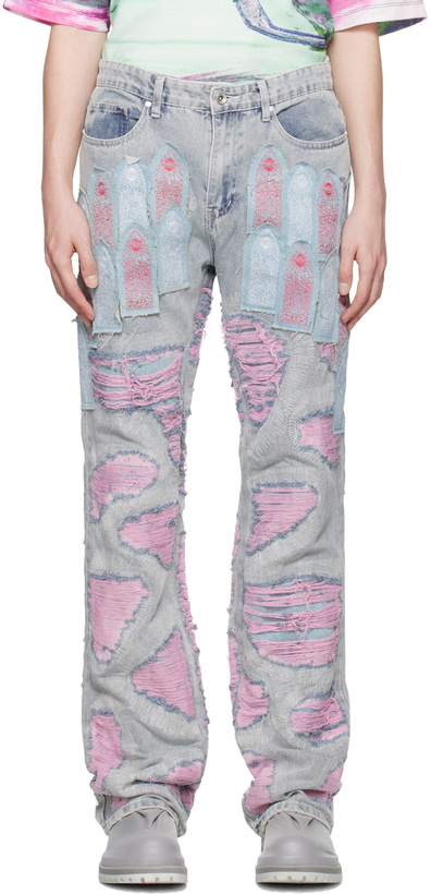 Photo: Who Decides War Blue Coliseum Fusion Jeans