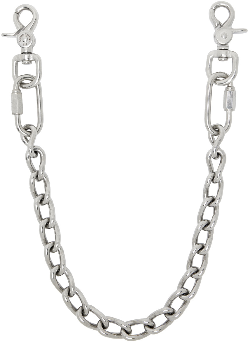 Apartment 1007 Silver Single Wallet Keychain