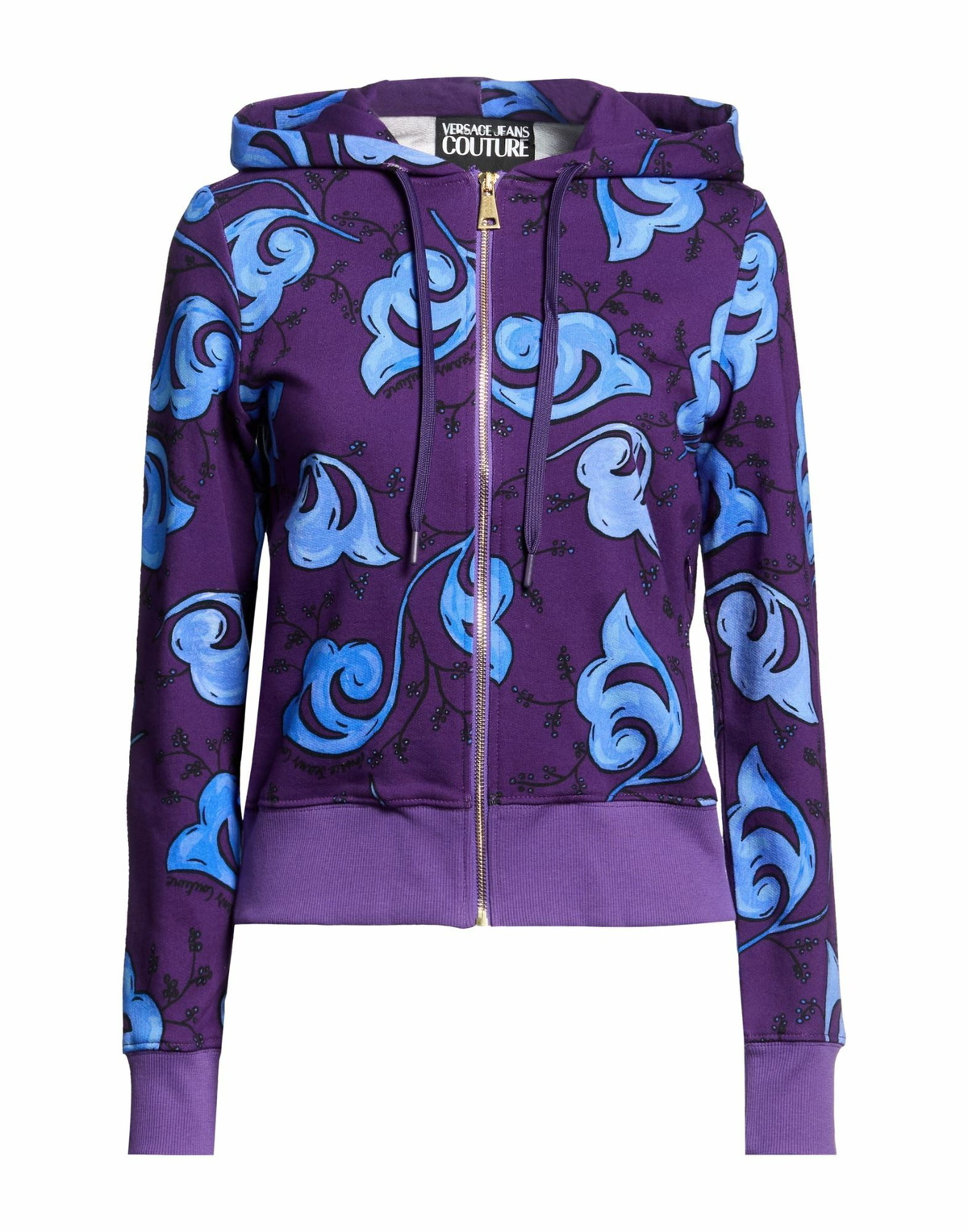 Versace Jeans Couture Womens Sweatshirt in Purple