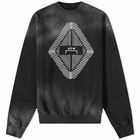 A-COLD-WALL* Men's Gradient Crew Sweat in Black