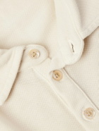 Massimo Alba - Ischia Cotton and Cashmere-Blend Piqué Polo Shirt - Neutrals