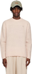 Acne Studios Pink Brushed Sweater