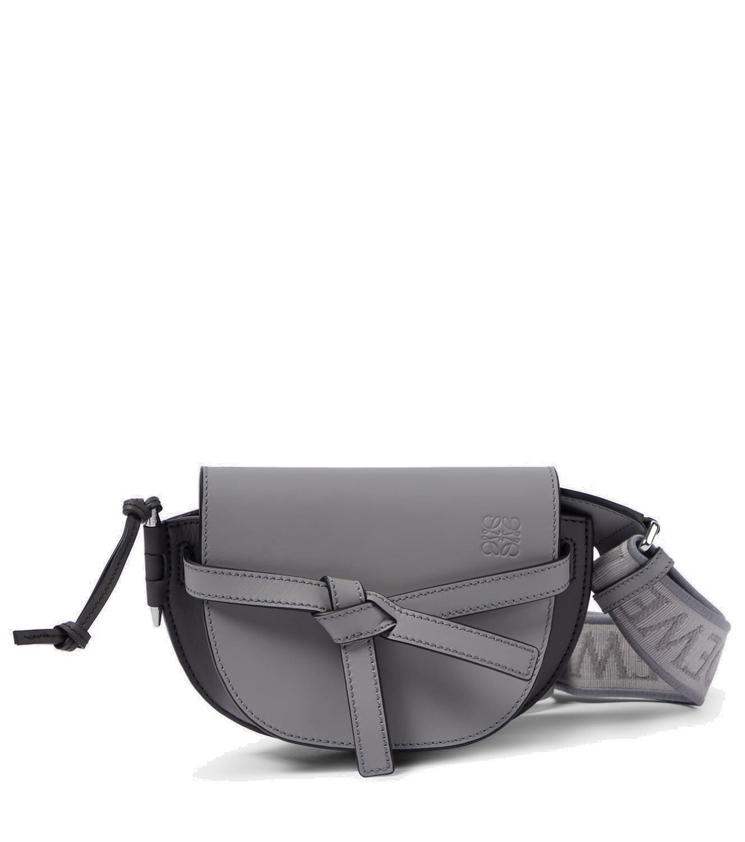 Loewe Gate Dual Mini Leather Shoulder Bag Loewe