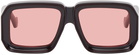 Loewe Black Paula's Ibiza Big Square Sunglasses